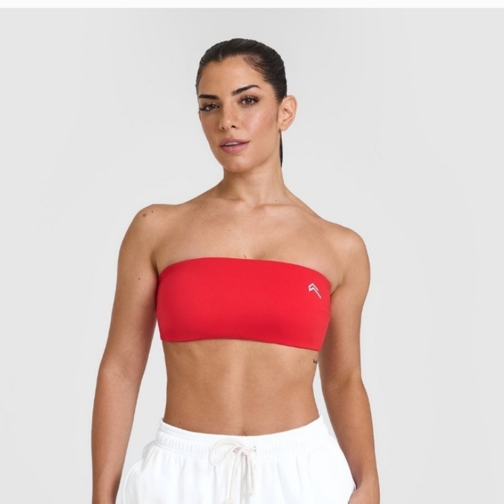 Oner Active Red Strapless Sports Bra